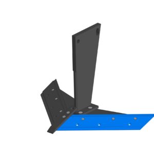 РЗЗ КГП.01.545В Лемех двухсторонний левый